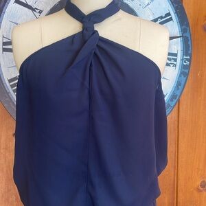 BCBG Halter shorts suit Sz M